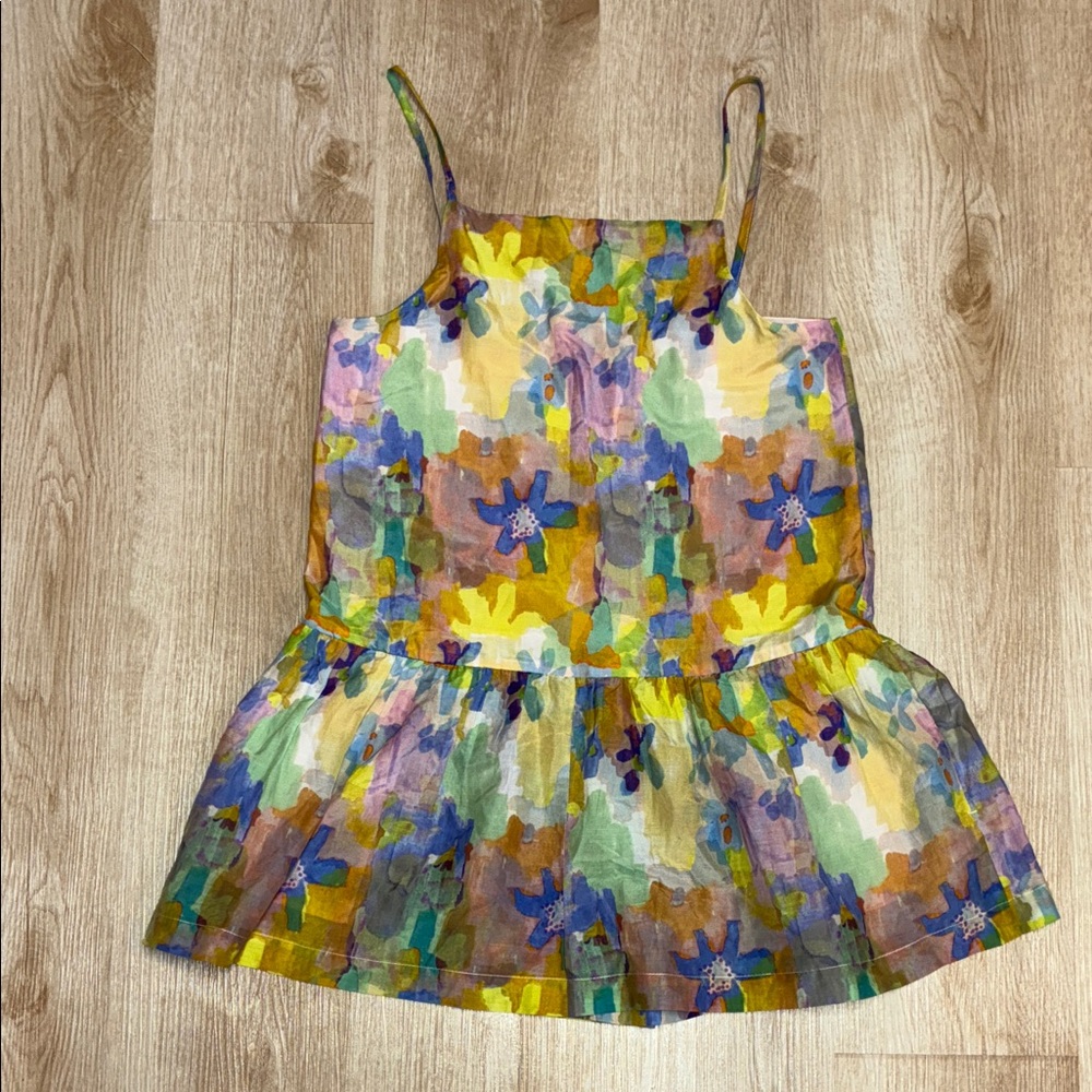 Stella McCartney Multicolor Spaghetti Strap Romper Girl’s 14